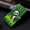 iPhone 14 Etui Motiv Panda i Bambus tre