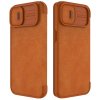 iPhone 14 Plus Etui Qin Pro Series Brun