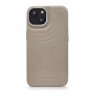 iPhone 14 Plus Deksel Leather Embossed Backcover Clay
