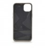iPhone 14 Plus Deksel Leather Embossed Backcover Clay