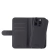 iPhone 14 Pro Etui Wallet Case Magnet Svart