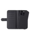 iPhone 14 Pro Max Etui Wallet Case Magnet Svart