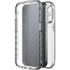 iPhone 14 Pro Max Deksel 360° Real Glass Case Svart Klar