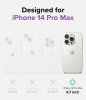 iPhone 14 Pro Max Deksel Fusion Magnetic Matte Clear