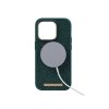 iPhone 14 Pro Max Deksel Salmon Leather Case MagSafe Grønn