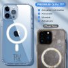 iPhone 14 Pro Max Deksel TPU MagSafe Transparent
