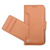 iPhone 14 Pro Etui Utbrettbar Kortlomme Brun