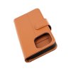 iPhone 14 Pro Etui Utbrettbar Kortlomme Brun