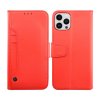 iPhone 14 Pro Etui Utbrettbar Kortlomme Rød