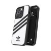 iPhone 14 Pro Deksel 3 Stripes Snap Case Hvit Svart