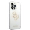 iPhone 14 Pro Deksel Full Glitter Transparent