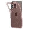 iPhone 14 Pro Deksel Liquid Crystal Glitter Rose Quartz