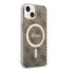 iPhone 14 Deksel 4G Pattern MagSafe Brun