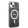 iPhone 14 Deksel 4G Pattern MagSafe Svart