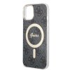 iPhone 14 Deksel 4G Pattern MagSafe Svart