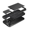 iPhone 14 Deksel Card Slide Svart