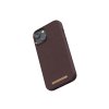 iPhone 14 Deksel Genuine Leather Case MagSafe Brun
