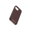 iPhone 14 Deksel Genuine Leather Case MagSafe Brun
