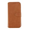 iPhone 15 Etui Detachable Wallet Case Brun
