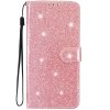 iPhone 15 Plus Etui Glitter Rosegull