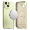 iPhone 15 Plus Deksel Silicone Magnetic Sunny Lime