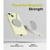 iPhone 15 Plus Deksel Silicone Magnetic Sunny Lime