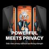 iPhone 15 Plus Skjermbeskytter Ultra-Wide Fit Privacy EasyAligner