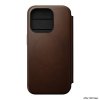 iPhone 15 Pro Etui Modern Leather Folio Brun
