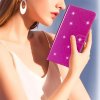 iPhone 15 Pro Max Etui Glitter Magenta