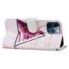 iPhone 15 Pro Max Etui Motiv Trekanter Marmor