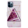 iPhone 15 Pro Max Etui Motiv Trekanter Marmor