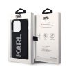 iPhone 15 Pro Max Deksel 3D Rubber Karl Svart