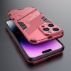 iPhone 15 Pro Max Deksel med Stativ Magenta