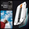 iPhone 15 Pro Max Skjermbeskytter GLAS.tR EZ Fit 2-pakning
