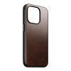 iPhone 15 Pro Deksel Modern Leather Case Horween Rustic Brown