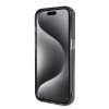 iPhone 15 Pro Deksel Ring Stand Glitter MagSafe Svart