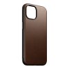 iPhone 15 Deksel Modern Leather Case Brun