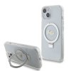 iPhone 15 Deksel Ring Stand Glitter MagSafe Transparent