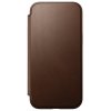 iPhone 16 Plus Etui Modern Leather Folio Brun