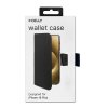iPhone 16 Plus Etui Wally Wallet Case Svart