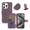 iPhone 16 Pro Etui Detachable Wallet Case Lilla