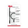 iPhone 17 Pro Deksel EvoPro MagSafe Transparent Svart