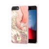 iPhone 6/6S/7/8 Plus Deksel Pink Marble Gold