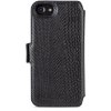iPhone 6/6S/7/8/SE Fodral Wallet Case Magnet Serpent Black
