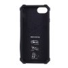 iPhone 7/8/SE Deksel med Metallplate Stativfunksjon Camouflage Blå