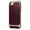 iPhone 7/8/SE Deksel Neo Hybrid Herringbone Burgundy