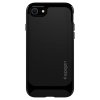 iPhone 7/8/SE Deksel Neo Hybrid Herringbone Shiny Black