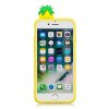 iPhone 7/8/SE Deksel Silikon 3D Ananas