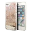 iPhone 7/8/SE Deksel Liquid Glitter Paisley Pattern Gull