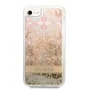 iPhone 7/8/SE Deksel Liquid Glitter Paisley Pattern Gull
